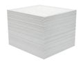 Stack of pristine white paper sheets Royalty Free Stock Photo