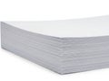 Stack of pristine white paper sheets Royalty Free Stock Photo