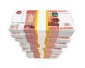 Stack of Russian Ruble
