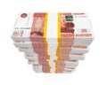 Stack of Russian Ruble Royalty Free Stock Photo