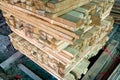 Stack of sawn timber Royalty Free Stock Photo