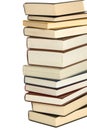 Stack of school books Royalty Free Stock Photo