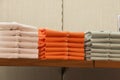 Stack shirts Royalty Free Stock Photo