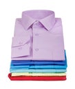 Stack of shirts Royalty Free Stock Photo