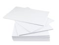Stack of a4 size white paper sheet Royalty Free Stock Photo