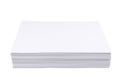 Stack of a4 size white paper sheet Royalty Free Stock Photo