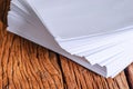 Stack of a4 size white paper sheet Royalty Free Stock Photo