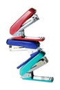 Stack of Staplers Royalty Free Stock Photo