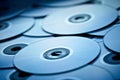 Stack storage medium Royalty Free Stock Photo