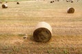 stack of straw lying