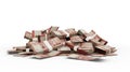 Stack of 10000 Tanzanian Shilling notes Royalty Free Stock Photo
