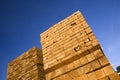 Stack of timber Royalty Free Stock Photo