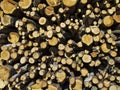 Stack Of Timber Royalty Free Stock Photo