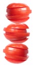 Stack of Tomato Slices Royalty Free Stock Photo