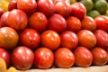 Stack of tree tomato tamamoro, tamarillo in the Royalty Free Stock Photo