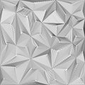 Stack Triangle Illusion Pattern Background