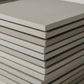 A stack of uniformly cut, square Royalty Free Stock Photo