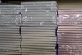 Stack of unused logbooks Royalty Free Stock Photo