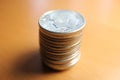 Stack of US Silver Dimes