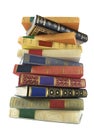 Stack of vintage books Royalty Free Stock Photo