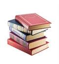 Stack of vintage books Royalty Free Stock Photo