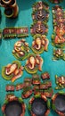 Stack of wall hanging decorative Lord Ganesha for Fetival