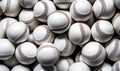 The Stack of White Baseballs