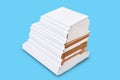 Stack of White Cover Book