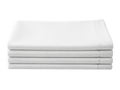 Stack of White Folded Sheets on Transparent Background Royalty Free Stock Photo