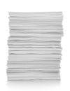 Stack of white paper Royalty Free Stock Photo