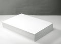 Stack of white paper Royalty Free Stock Photo