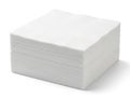 Stack of white paper sheets on a clean surface Royalty Free Stock Photo