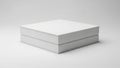 Stack of white paper sheets Royalty Free Stock Photo