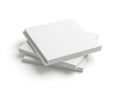 Stack of white paper sheets isolated on white background Royalty Free Stock Photo