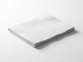 Stack of white printer paper Royalty Free Stock Photo