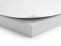 Stack of white printer paper Royalty Free Stock Photo