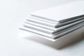 Stack of white printer paper Royalty Free Stock Photo