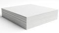 Stack of white printer paper Royalty Free Stock Photo