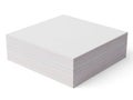 Stack of white printer paper ready for use Royalty Free Stock Photo