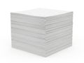 Stack of white printer paper ready for use Royalty Free Stock Photo