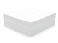 Stack of white printer paper ready for use Royalty Free Stock Photo