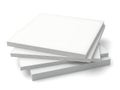 Stack of white printer paper sheets Royalty Free Stock Photo