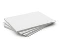 Stack of white printer paper sheets Royalty Free Stock Photo