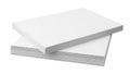 Stack of white printer paper sheets Royalty Free Stock Photo