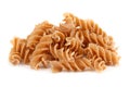 Stack of wholemeal pasta