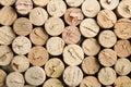 Stack of wine cork