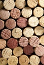 Stack of Wine Corks Royalty Free Stock Photo