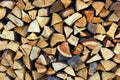 Stack wood Royalty Free Stock Photo