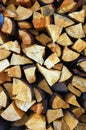 Stack wood Royalty Free Stock Photo