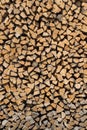 Stack of wood, firewood, background Royalty Free Stock Photo